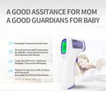 Contactless Infrared Forehead Thermometer Rapid Measurement For Body Temperature