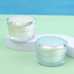 Wholesale Acrylic Double Wall Nail Gel Jar for Customized Colors Makeup Plastic Cream Jar and Face Hand Hair Skin Care Body Scrub from china suppliers