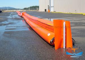 Wholesale PVC Floating Oil Containment Booms Wonderful Oil Stagnant Ability For Emergency Laying from china suppliers