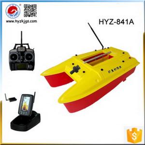 Wholesale HYZ-841A Catamaran Bait Boat with New Fish Finder from china suppliers