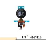 1.28 Inch Circular Oled Display Arduino 416*416 Dots 350cd/M2 MIPI Interface