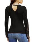 Small Batch Clothing Manufacturers Women'S Casual V - Neck Lace Twisted Long