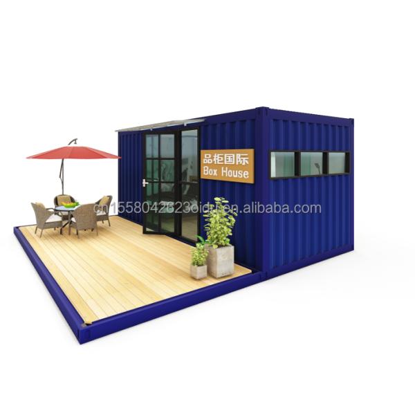 Fast Build Tiny House Container Houses Modern Design Style Prefab Homes for One Bedroom One Bathroom Living Solution