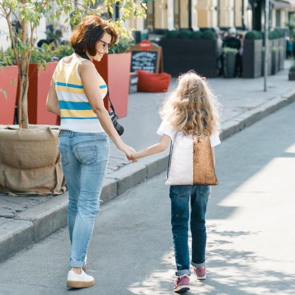 Sublimation Printing Mermaid Sequin Reversible Backpack Sublimation Drawstring Bags Blanks