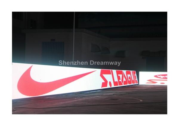 Super Brightness DIP 346 10mm Perimeter LED Display Boards for Outdoor Stadium