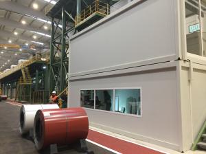 China Excellent Steel Strip Color Coating Line with high-tech automatic equipments on sale