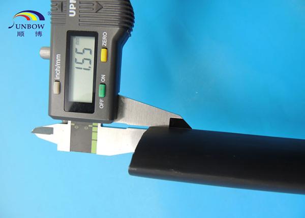 Halogen free heavy wall heat shrinable tube with / without adhesive shrink ratio