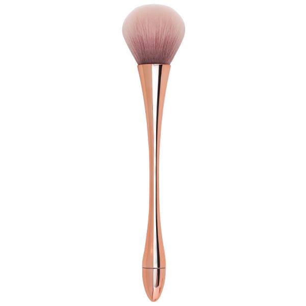 Slim Wrist Shape Natural Hair Makeup Brushes , Flat Synthetic Foundation Brush 0