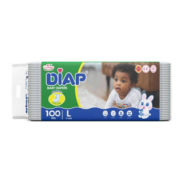Affordable XL Size 9 Baby Diapers for 27-35 lbs in Colorful and Soft Design at