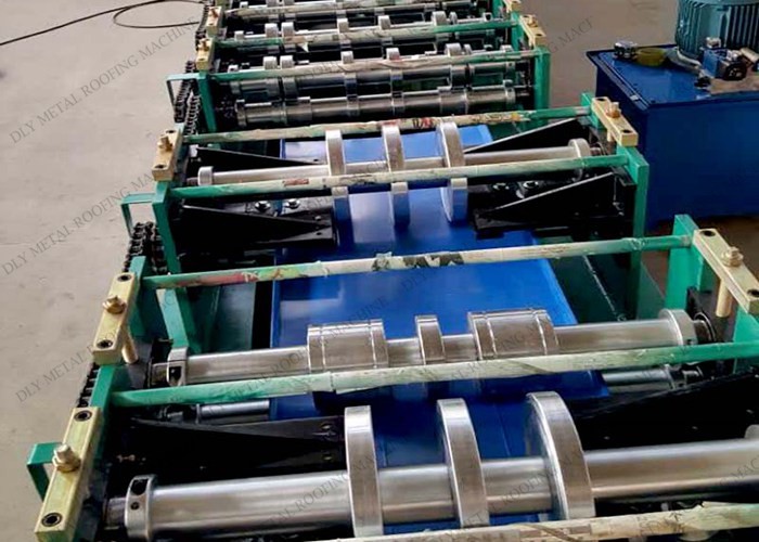 15KW Snap Lock Panel Machine 3500kg Standing Seam Panel Machine For Roof