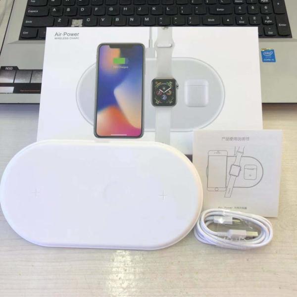 Ip Pillow Three In One Wireless Charger For Apple Mobile Phone Watch Headphones