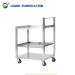 Clean Room SUS 304 Trolley Stainless Steel Furnisher For Pharmaceutical