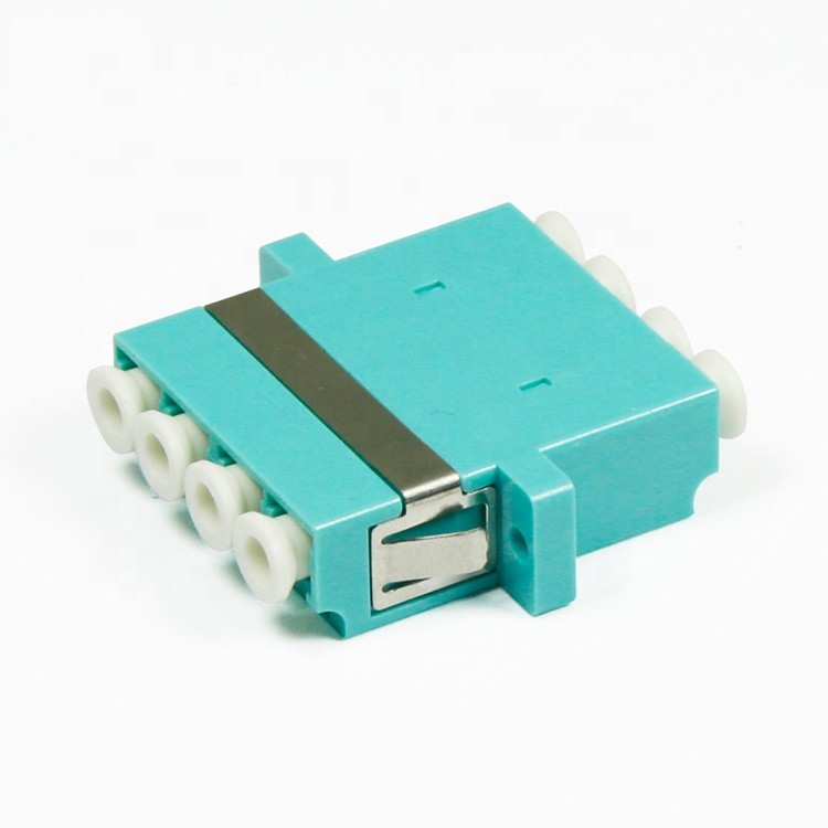 Quad 4 Core LC PC OM1 OM2 OM3 OM4 Fiber Optical Coupler