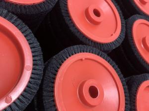 Wholesale PBT PP Brass Wire Pig Hair Dyeing And Finishing Brush Wheels Dyeing Brushes from china suppliers