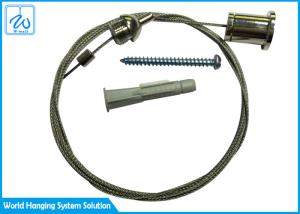 Wholesale Custom Made Cable Suspension Kit / Led Panel Light Suspension Kit Brass + Steel from china suppliers