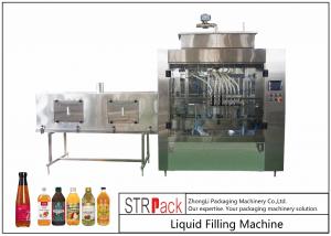 Wholesale Powerful Timed Glass Bottle Filling Machine For Vinegar / Soy Sauce / Chili from china suppliers