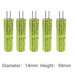 3.7 Volt Lithium Ion Rechargeable Batteries 630Mah AA Size 14500 Li Ion Battery