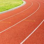 High Durability SBR EPDM Eco Sports Flooring 13mm Hybrid Jogging Track