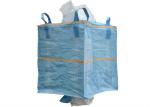 Side Discharge Design One Tonne Bags , Cross Corner Reinforce PP Jumbo Bags