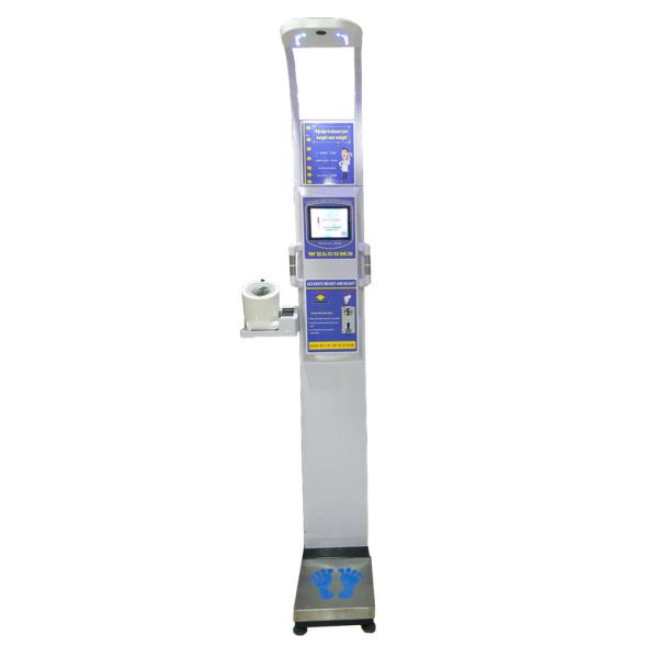 bmi coin ultrasonic body height weight fat scale machine ,with omron blood