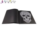 ODM Catalog Printing Services Glossy Lamination Art Paper Full Color Saddle