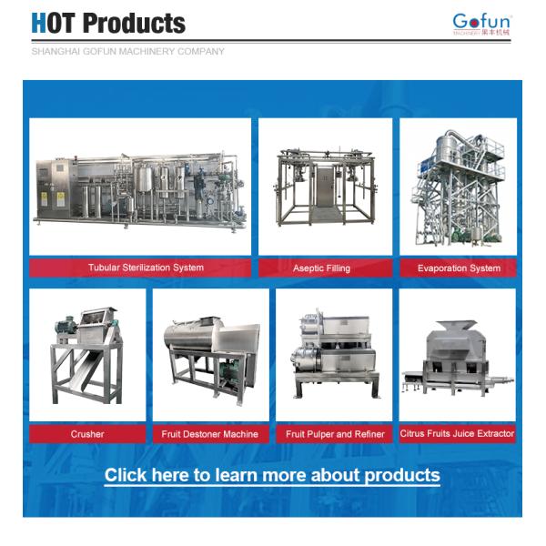 Industrial Apple Puree Production Line Machine For Processing Baby Food