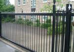 Industry Zone Spear Top Electric Sliding Gates For Driveways , High Levels