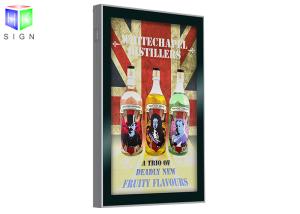 Wholesale Scrolling Advertising Signs A3 Light Box Remote Control Wall Mounting from china suppliers