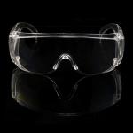 Plastic / Glasses Material Chemical Protective Goggles High Safety OEM Available