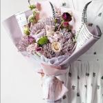 Flower Newspaper Bouquet Wrapping Paper Manual Diy Holiday Gifts Florist