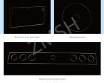 Glass laser drilling machine sapphire processing wavelength 532nm High Precision
