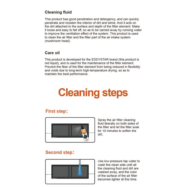 EDDYSTAR High Flow Air Filter with Premium Durable Material for Jaguar XF & XJL Series 2013-2015