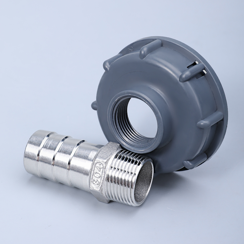 IBC Tank Tap to 1/2" Garden Hose Connector Valve Hose Switch Fittings with Casting