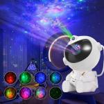 Remote Controlled White Shade Color LED Astronaut Star Sky Light For Bedroom