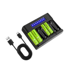 Wholesale Multifunctional Smart LED Battery Charger For NIMH AA/AAA Rechargeable Batteries from china suppliers