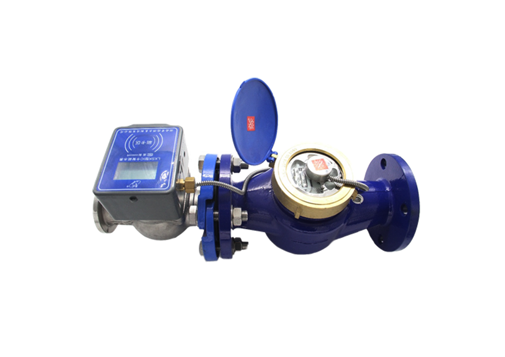 Large Caliber Prepaid IC Card Water Meter ISO 4064 Contactless Brass Factory Price IP68 Protection Horizontal OEM Customizable