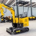 EPA Hydraulic Mini Excavator Hydraulic Transmission With Kubota Engine