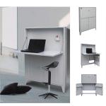 France Style Home Steel PC Desk Metal Home Storage Furniture