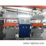 Twin Vulcanizing Hydraulic Press Machine For Rubber Moulding