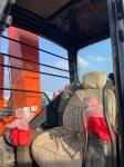 Excavator second hand Hitachi 75 digger small used machinery 7.5 tons hydraulic