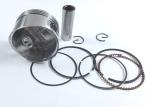 Silver Aluminum Motorcycle Piston Kits And Rings CD110 Bore Dia.52.4mm Height