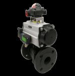 Robust And Leak-Proof Titanium Ball Valve With Flanged Connections