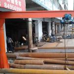 European Type 4.5 Ton Pillar Mounted Jib Crane Remote Control 3 Phase Power