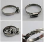 Short Shank Female Stainless Steel Hose Clamps Rust Proof Long Working Life