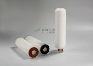 Wholesale PP Pleated Water Filter Cartridges , Industrial Cartridge Filters 5 Micron RO Filtration from china suppliers