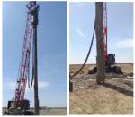 DN325 Feeding Pipe Vibration Frequency of 45-55 Hz India Vibroflot Construction