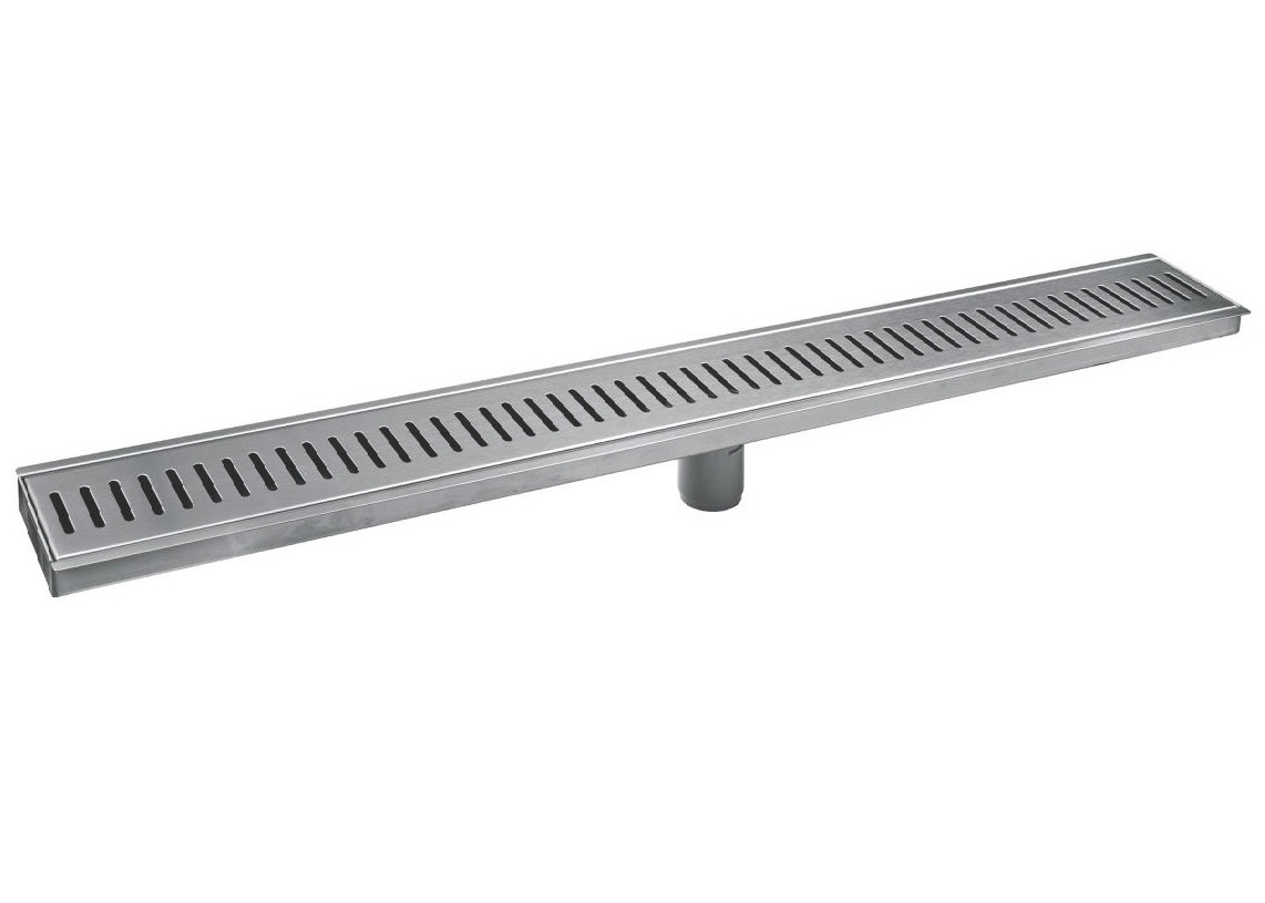Stainless Steel Linear Shower Floor Drain Shower Channel Drain Outdoor Floor Drain Bathroom Floor Drain
