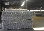 Galvanised Steel Galfan Gabion Baskets Hot Dipped Apply To Coastal Protection