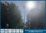 Custom Shape Industrial Light Poles RAL Powder Coated For Highway Lighting