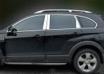 Chevrolet Captiva 2008 2011-2016 Steel Window Trim Stripe and Side Door Molding